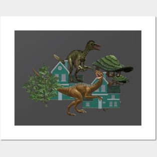 dinosaurs Posters and Art